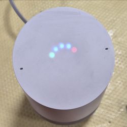 Google Home Smart Speaker White/Gray Bluetooth Wi‑Fi Voice Control