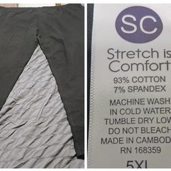 Women's stretch pants size 5 XL...new