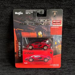 LAMBORGHINI METALLIC SPEED ICONS SERIES 1/64 DIECAST CAR