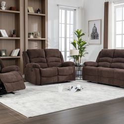 3 Piece Reclining Set On Super Special $949