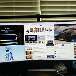 32” curved LG Monitor 60hz