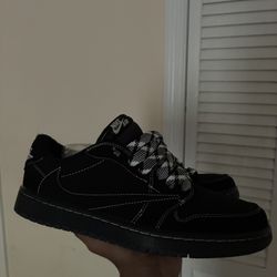 Air Jordan 1 Lows Travis Scott Black Phantom  *Read My Description*