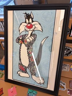 Sylvester framed art 147/300 print