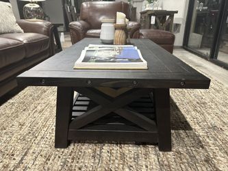 Rustic Style Coffee Table Living Room Table