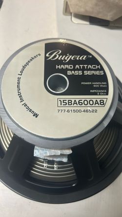 Bugera 12” Speaker Brand New