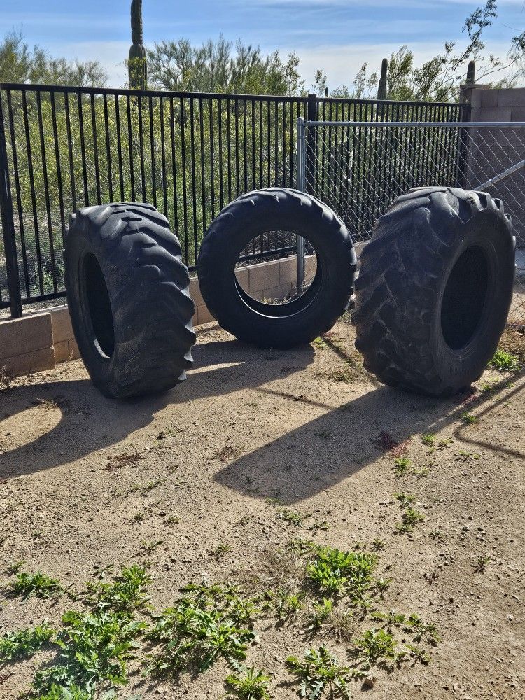FREE - Three Very Large Tires For Pick Up. Delivery  Not An Option