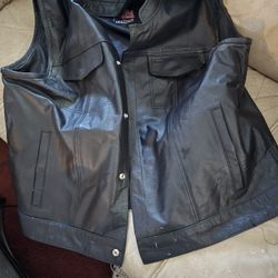 Motorcycle Caots And Vests 