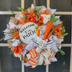 Large Handmade Easter Wreath 