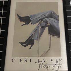 Unframed Fashion Canvas Poster