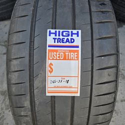 (1) 265 35 18 Michelin Tire 