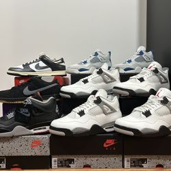 Jordan 4s And Nike Dunks