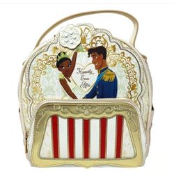 Danielle Nicole Disney Tiana Royal Wedding Mini Backpack NWT Retail$110.00