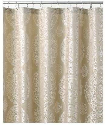 Martha Stewart Collection Brick Lane Champagne Shower Curtain