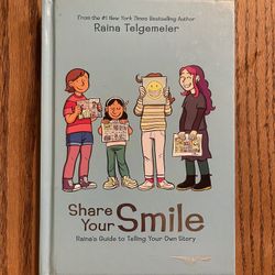 Book: ‘Share Your Smile’ |Raina Telgemeier