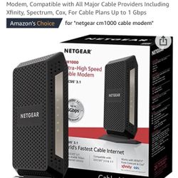 NETGEAR CM1000 Cable Modem