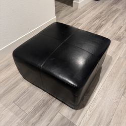 Black Ottoman