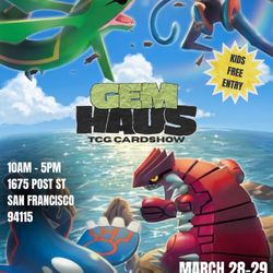 Pokemon Trading Card Event Japantown 3/28-29th