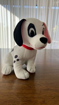 Disney 101 Dalmatians "Patch" Plush – 11” Sitting Puppy