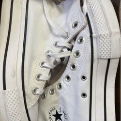 White Converse 