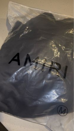 Amiri hoodie grey tudy pure cotton