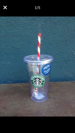 NEW 2009 Starbucks 16oz Double Wall Insulated Tumbler