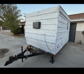 Converted Pop Up trailer