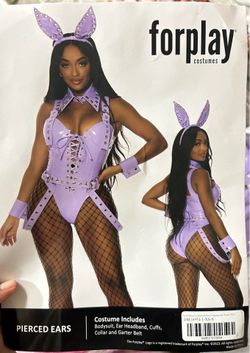 Woman’s bunny costume