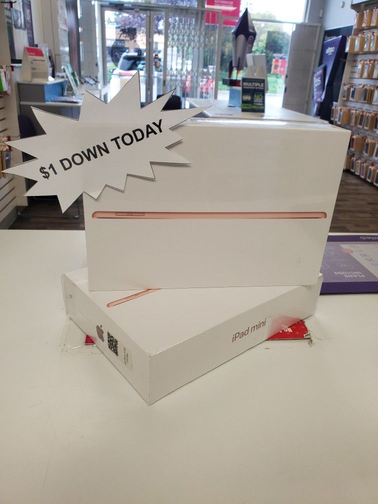 Apple IPad Mini 5th Gen Tablet - Pay $1 DOWN AVAILABLE - NO CREDIT NEEDED