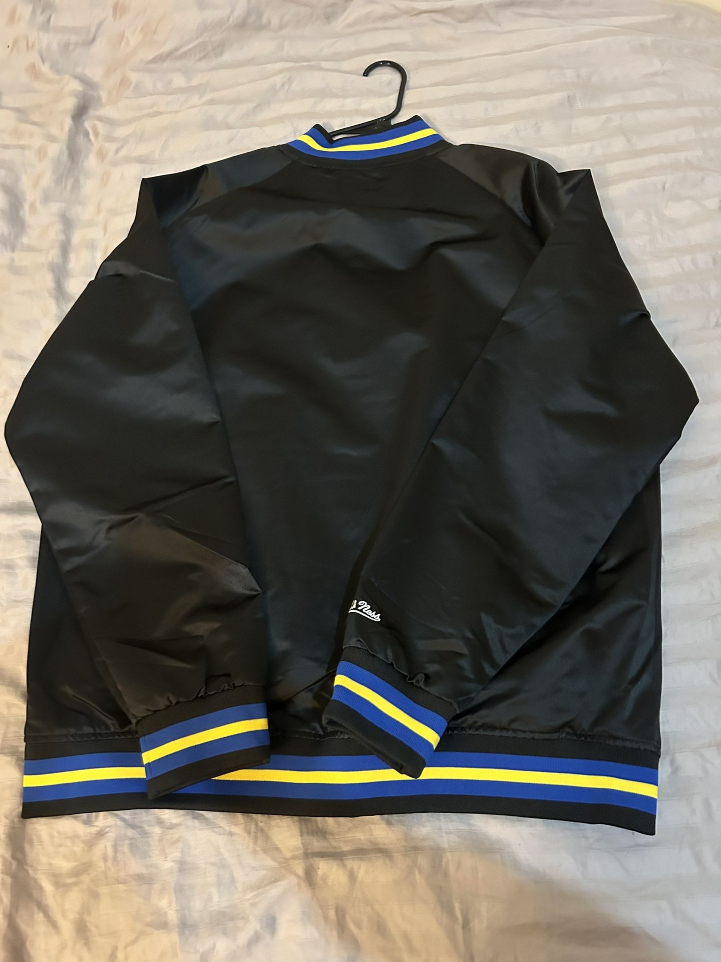 Warriors Mitchell And Ness Jacket Xxl