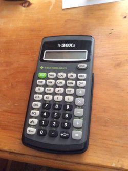 TI-30xa calculator