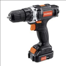 Warrior drill with battery and charger