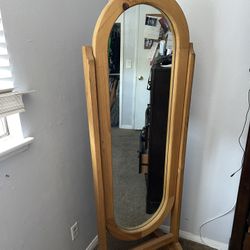 Vintage Standing Mirror