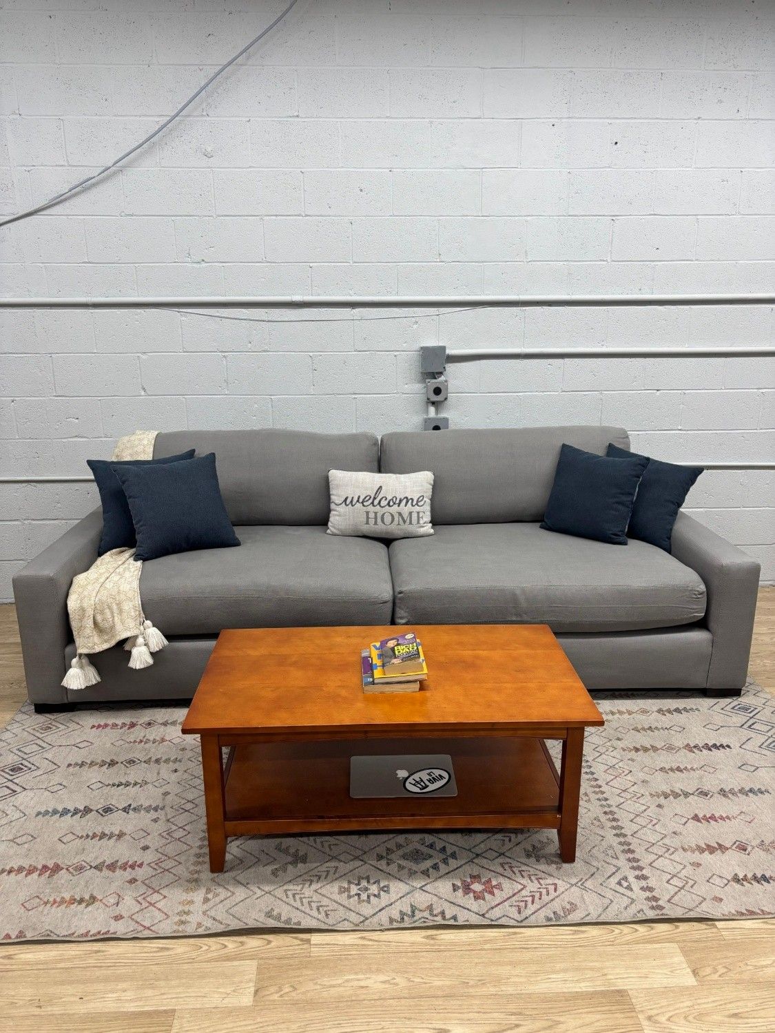Restoration Hardware Maxwell 2-Cushion Sofa (Delivery Available)