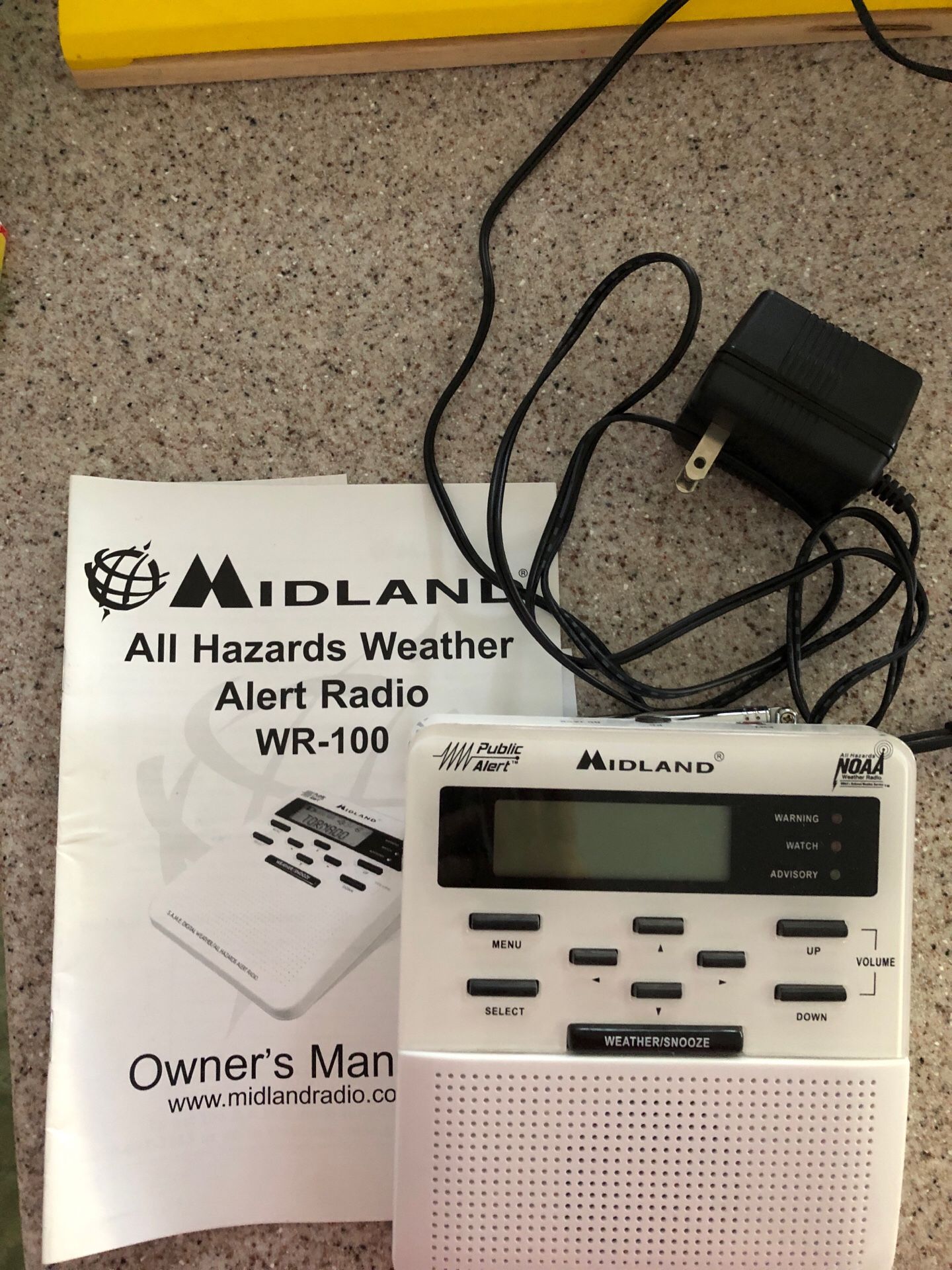Midland hazards weather alert radio