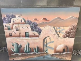 Art Scenery on Canvas 3D