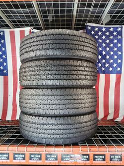 ⭐️LT275/70R18 FIRESTONE TRANSFORCE HT ALL SEASON 10PLY LOAD E USED TIRES 275 70 18