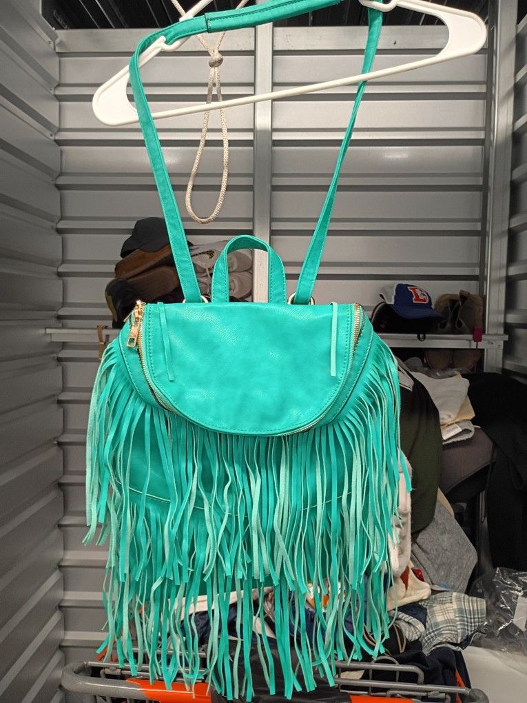 Blue Hand Bag