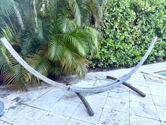 10.6’ Solid Wood Hammock Stand