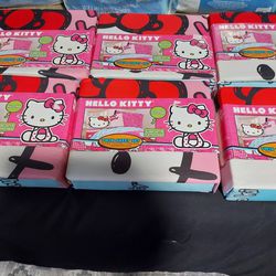 Hello Kitty Pillow  And Sheet Sets  6 Sets