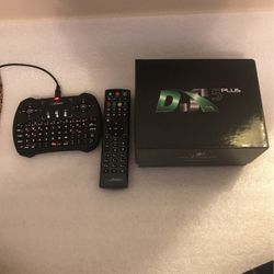 DJX 5 Plus Android TV+DgiStream Keyboard