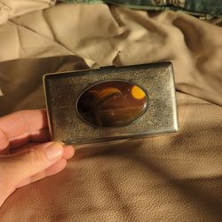 Antique Dolphin Cigarette Case