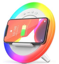 Brand New Bluetooth Speaker & Phone Charger- Color Changing