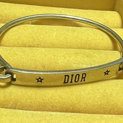 Christian Dior Aged Gold Metal Dio (r)Evolution Bracelet 