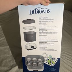 Dr. Brown's All-in-One Sterilizer and Dryer for Baby Bottles, Parts and Other Newborn Essentials