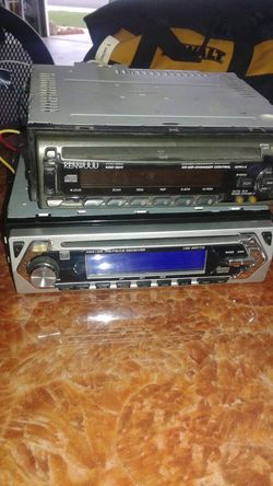 Two cd players 1 dual 1 Kenwood