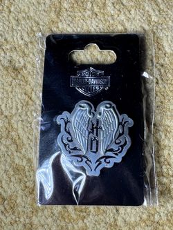 Harley-Davidson Wings and Cross Pin