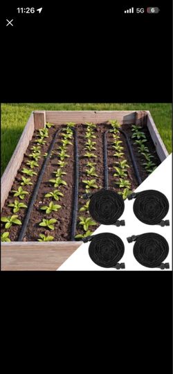 Soaker Hose Garden Irrigation Kit 4-Pack