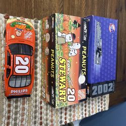 Tony Stewart’s stock car # 20 Snoopy
