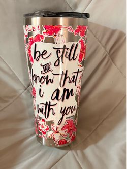 Tervis 30 Oz Stainless Steel Be still And Know