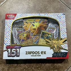 Pokémon TCG Scarlet & Violet 151 Zapdos ex Collection Box
